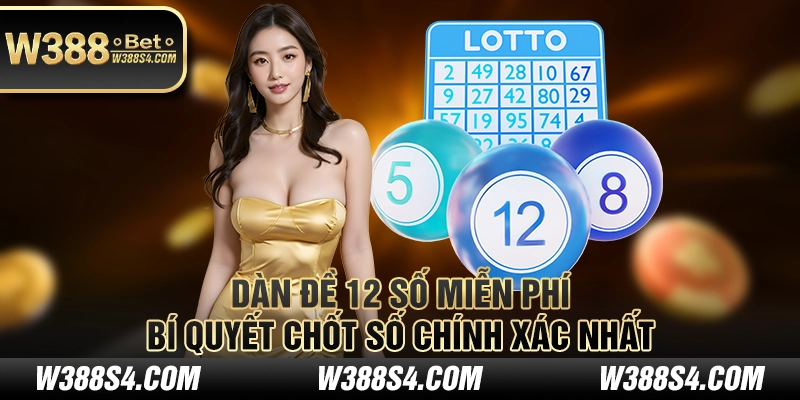 Dàn đề 12 số miễn phí - Bí quyết chốt số chính xác nhất
