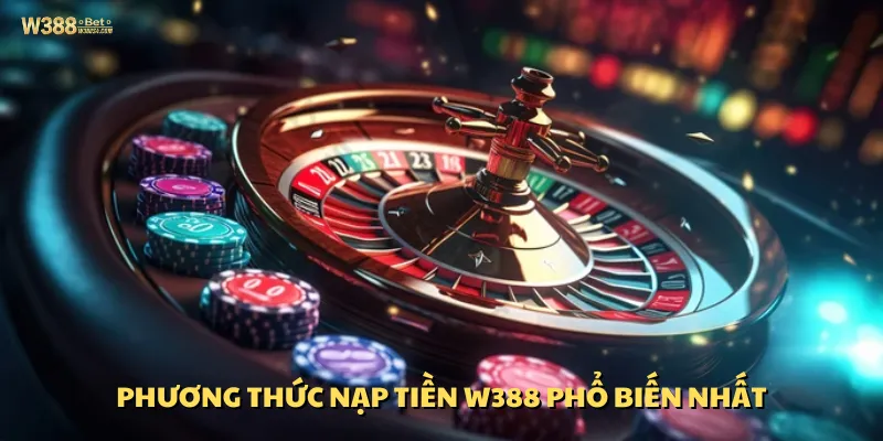 Khám phá phương thức nạp tiền W388 phổ biến nhất