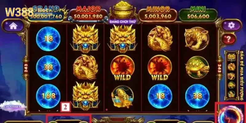 Nhận biết các biểu tượng và tính năng nổi bật trong Nổ Hũ Tứ Linh