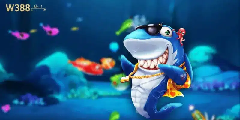 Người chơi bắn cá được sử dụng nhiều vũ khí hiện đại